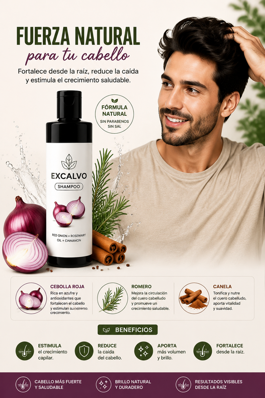 EXCALVO™ Fuerza Capilar |Anticaída