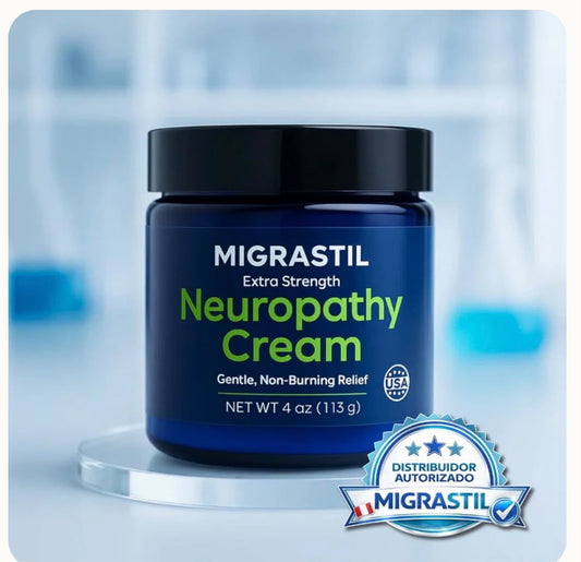 Migrastil Neuropathy Cream Extra Strength | Crema de Bienestar para Pies y Manos